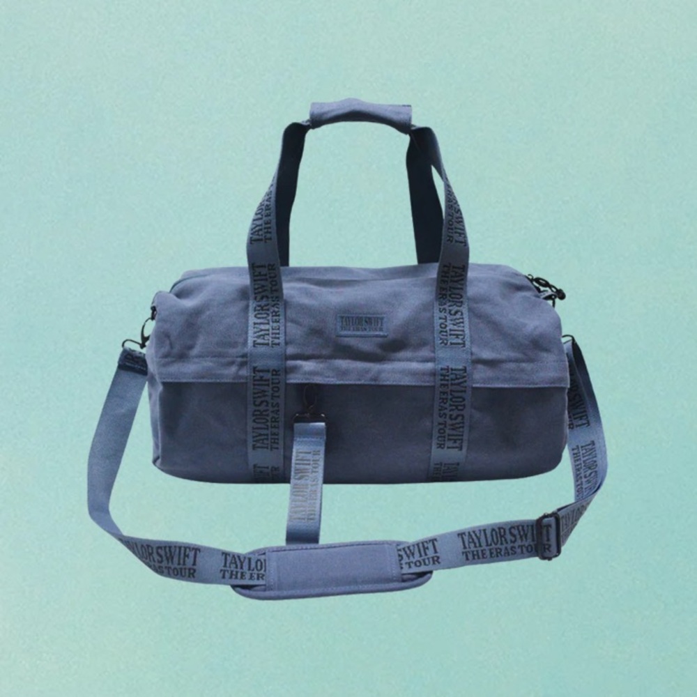 Taylor Swift Eras Tour Blue Duffel Bag